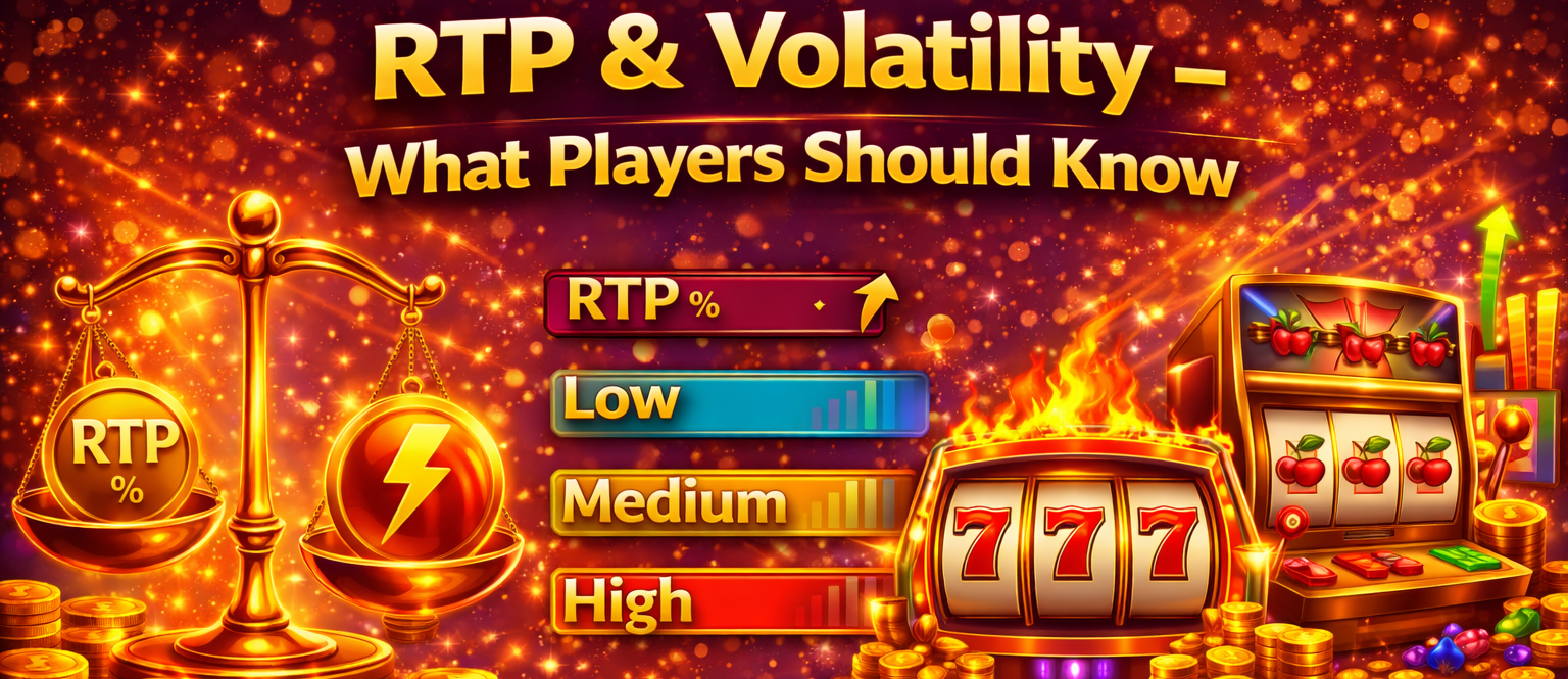 RTP & Volatility — What Players Should Know