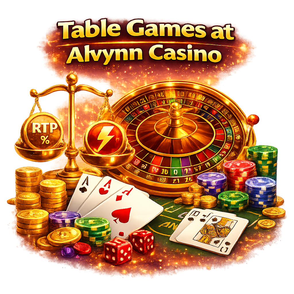 Table Games at Alvynn Casino