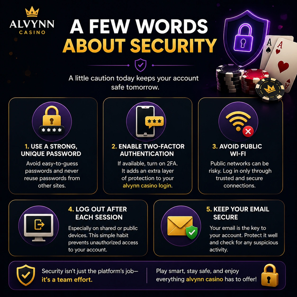 A Few Words About Security
